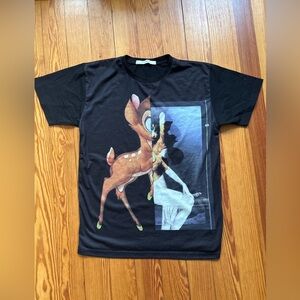 Givenchy Paris Disney Bambi T-Shirt Black Medium